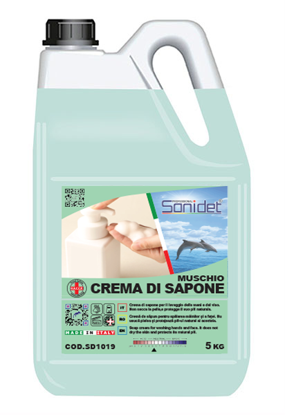 CREMA DI SAPONE MUSCHIO &ndash; 5 KG